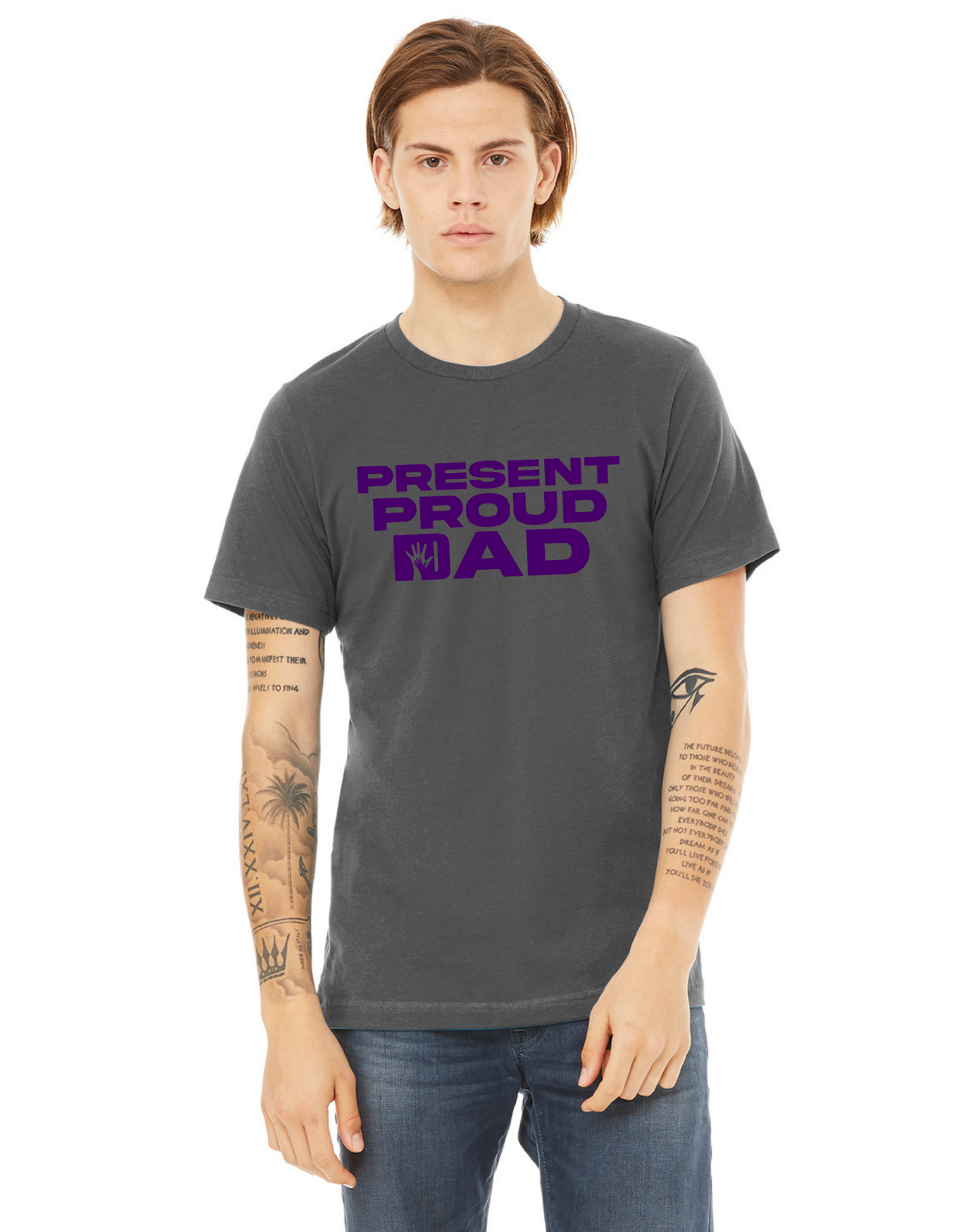 DWALY "Present Proud Dad" T-Shirt