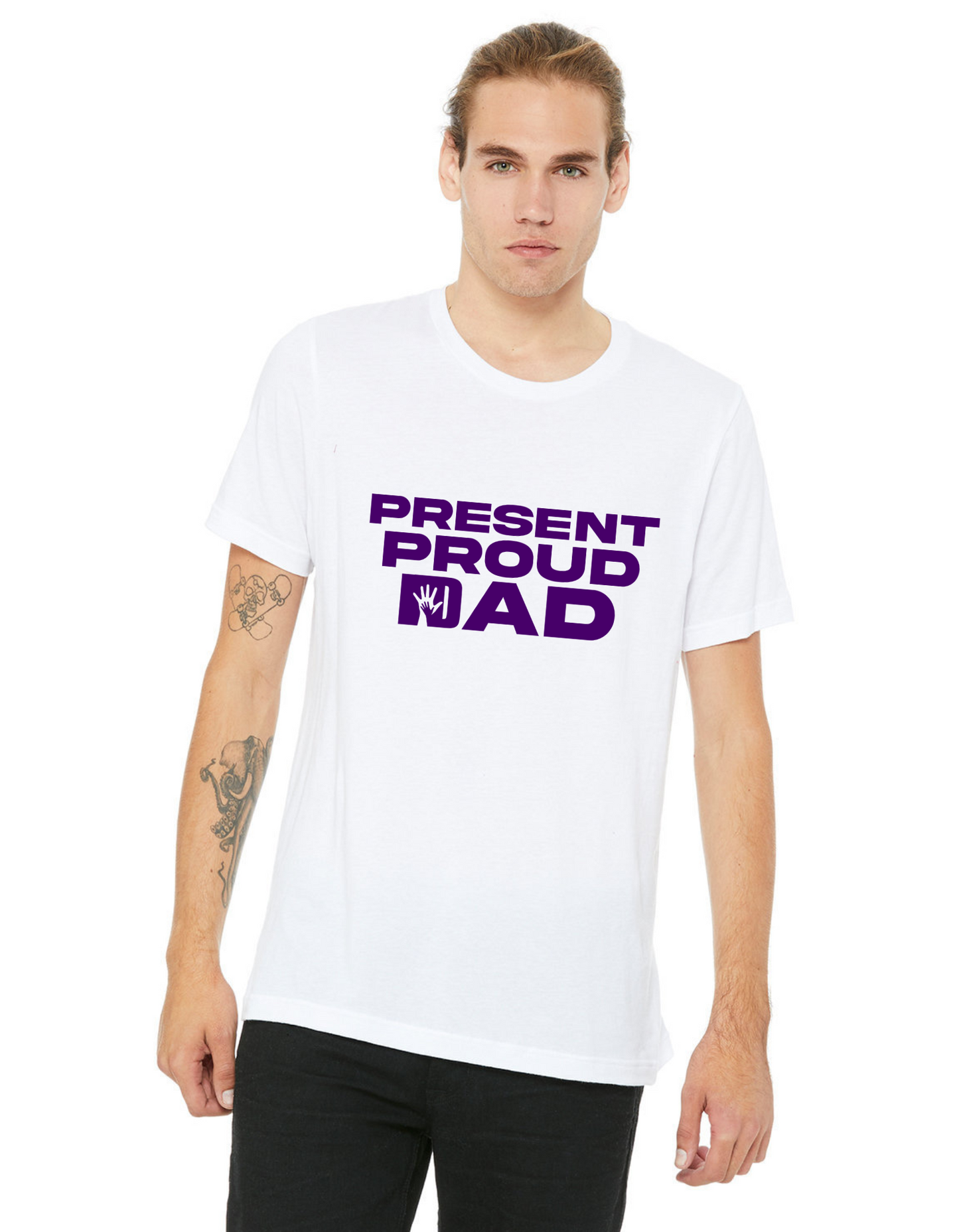 DWALY "Present Proud Dad" T-Shirt